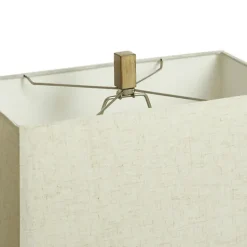 Kirkland's Home Gold Traditional Rectangular Table Lamp- Table Lamps