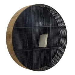 Kirkland's Home Golden Dots Circle Cubbies Wall Shelf- Shelves
