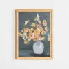 Kirkland's Home Golden Floral Framed Art Print- Framed Art