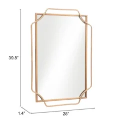 Kirkland's Home Golden Infinity Layer Framed Mirror- Framed Mirrors