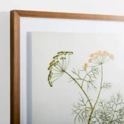 Kirkland's Home Golden Leaves Herbs Dill Framed Art Print- Framed Art