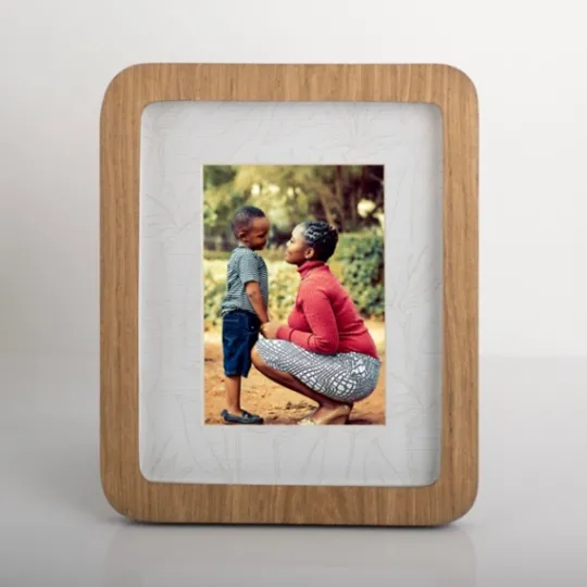 Kirkland's Home Golden Oak Rounded Edge Picture Frame, 5X7- Picture Frames