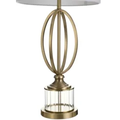 Kirkland's Home Golden Open Egg Base Table Lamp- Table Lamps