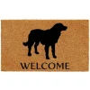 Kirkland's Home Golden Retriever Welcome Doormat- Doormats