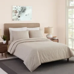 Kirkland's Home Golden Shore Textured 3-Pc. King Duvet Set- Duvets