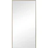Kirkland's Home Golden Simple Rectangular Frame Wall Mirror- Framed Mirrors