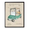 Kirkland's Home Golf Cart Patent Framed Art Print- Framed Art