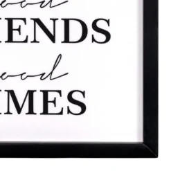 Kirkland's Home Good Food, Good Times Framed Wall Plaque- Wall Quotes & Signs