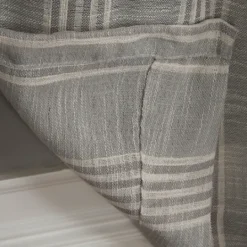 Kirkland's Home Graphite Stripe Single Curtain Panel, 84 In.- Curtains & Drapes