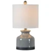 Kirkland's Home Gray And Black Ceramic Table Lamp, Set Of 2- Table Lamps