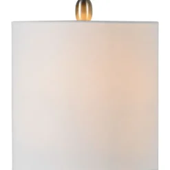 Kirkland's Home Gray And Black Ceramic Table Lamp, Set Of 2- Table Lamps