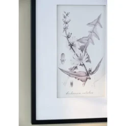 Kirkland's Home Gray And Cream Foliage 4-Pc. Framed Wall Art Set- Framed Art