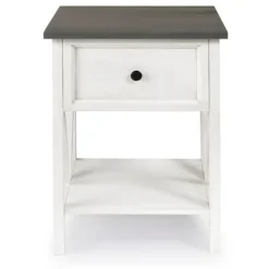 Kirkland's Home Gray And Wash Reclaimed Wood Accent Table- Accent & End Tables