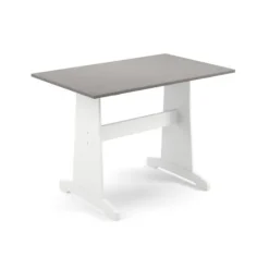 Kirkland's Home Gray And White 3-Pc. Dining Nook Set- Dining Sets