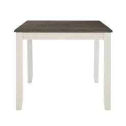 Kirkland's Home Gray And White Two-Toned Wood Dining Table- Dining Tables