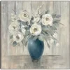 Kirkland's Home Gray Barn Floral Framed Canvas Art Print- Canvas Art