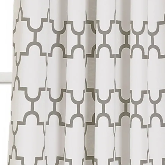 Kirkland's Home Gray Bella Curtain Panel Set, 84 In.- Curtains & Drapes