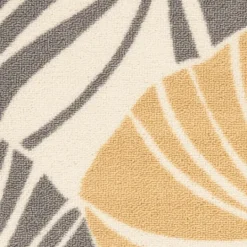 Kirkland's Home Gray Botanical Shells Outdoor Area Rug, 5X7- Outdoor Rugs