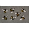 Kirkland's Home Gray Bumblebee Doormat- Doormats