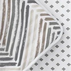 Kirkland's Home Gray Chevron Reversible 3-Pc. King Quilt Set- Quilts