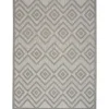 Kirkland's Home Gray Diamond Indoor/Outdoor Area Rug, 5X7- Outdoor Rugs