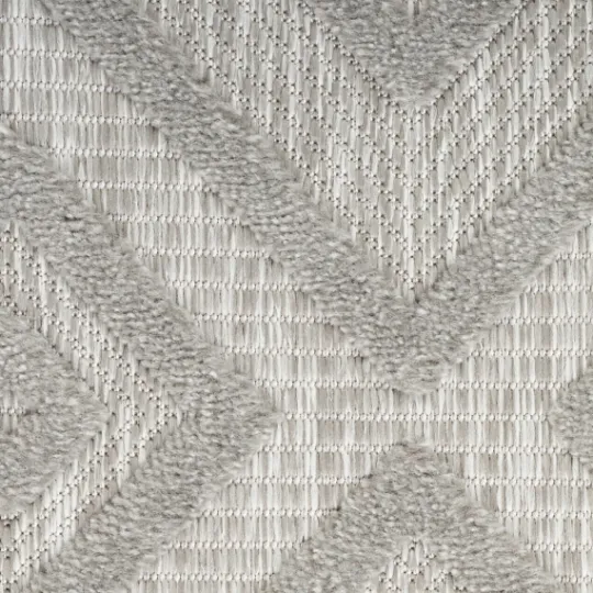 Kirkland's Home Gray Diamond Indoor/Outdoor Area Rug, 5X7- Outdoor Rugs