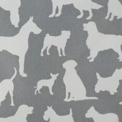 Kirkland's Home Gray Dog Show Rectangular Storage Bin, 18 In.- Baskets & Boxes