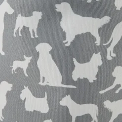 Kirkland's Home Gray Dog Show Round Storage Bin, 18 In.- Baskets & Boxes