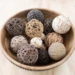 Kirkland's Home Gray Dried Orb Bag- Bowl Filler