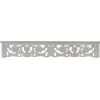 Kirkland's Home Gray Floral Carved Wall Shelf- Shelves