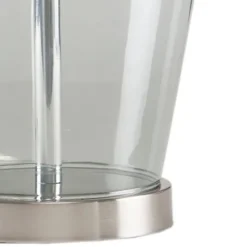 Kirkland's Home Gray Glass Bold Table Lamps, Set Of 2- Table Lamps