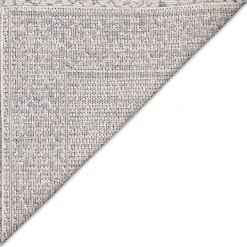 Kirkland's Home Gray Leopard Border Outdoor Area Rug, 7X10- Outdoor Rugs