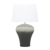Kirkland's Home Gray Ombre Ceramic Table Lamp- Table Lamps