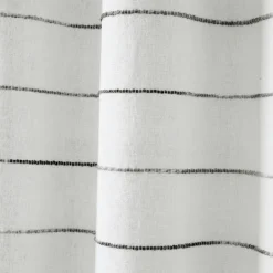 Kirkland's Home Gray Ombre Stripe Curtain Panel Set, 95 In.- Curtains & Drapes