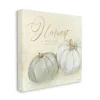 Kirkland's Home Gray Pumpkins Autumn Harvest Canvas Art Print- Wall Quotes & Signs