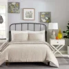 Kirkland's Home Gray Raised Chevron 3-Pc. King Duvet Set- Duvets