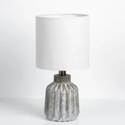 Kirkland's Home Gray Ridge Table Lamp- Table Lamps
