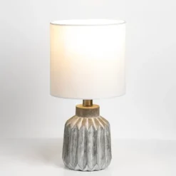 Kirkland's Home Gray Ridge Table Lamp- Table Lamps