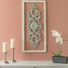 Kirkland's Home Gray Scroll Panel Plaque- Wall Plaques