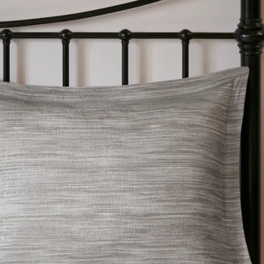 Kirkland's Home Gray Seersucker 7-Pc. King Comforter Set- Comforters