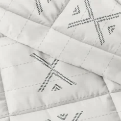 Kirkland's Home Gray Urban Stitch Twin 2-Pc. Comforter Set- Comforters