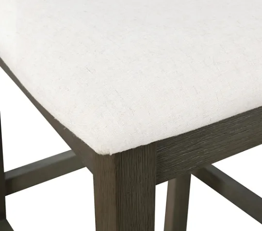 Kirkland's Home Gray Wilbur Cane Back Counter Stools, Set Of 2- Bar Stools & Counter Height Stools
