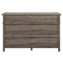 Kirkland's Home Graywash Wood Cup Handle Dresser- Dressers & Chests