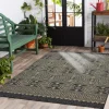 Kirkland's Home Greek Key Sun Shower Outdoor Area Rug, 7X9- Outdoor Rugs