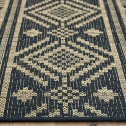 Kirkland's Home Greek Key Sun Shower Outdoor Area Rug, 7X9- Outdoor Rugs