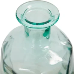 Kirkland's Home Green And Blue Clear Glass Vase, 29 In.- Vases
