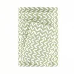 Kirkland's Home Green And White Chevron 3-Pc. Twin Sheet Set- Bed Sheets