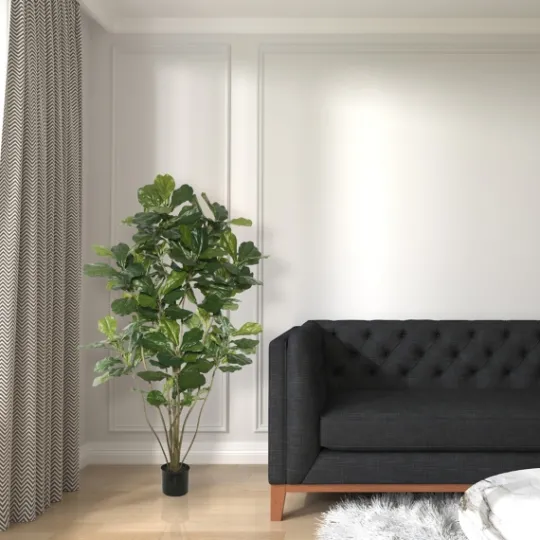 Kirkland's Home Green Fiddle Leaf Tree, 5 Ft.- Trees & Topiaries