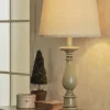 Kirkland's Home Green French Country Table Lamp- Table Lamps