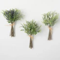Kirkland's Home Green Lavender Herb Bundles, Set Of 3- Stems & Bouquets